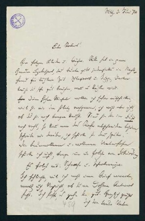 Brief vom 3. Juni 1874