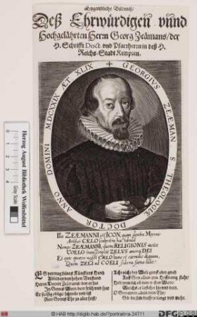 Bildnis Georg Zeämann