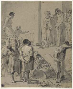 Ecce homo, Blatt 42 der Folge "Szenen aus dem Neuen Testament"