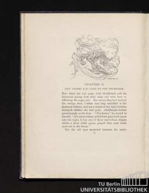 Chapter II How Undine had come to the fisherman