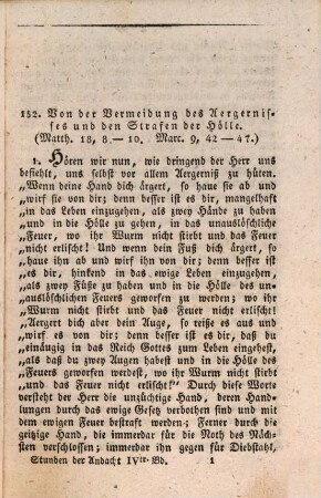Stunden der Andacht für katholische Christen in 366 Betrachtungen oder das Evangelische Jahr nach der Concordanz aller vier Evangelisten, 4