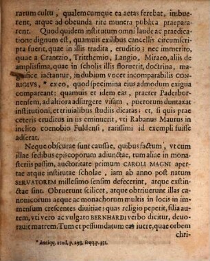Progr. quo de scholis liberalium artium in coenobiis ut institutae, collapsae, restitutae sint, deque variis scholae Ilfeldensis fatis carptim exponitur