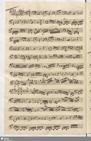 1179. Aria: Vanne s'e verche cara / Naumann, J.G.