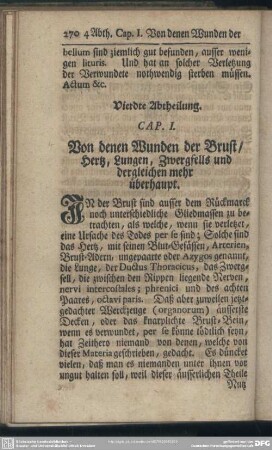 Vierdte Abtheilung