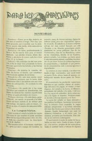 Para los Agricultores