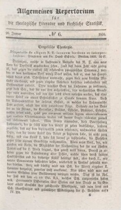 Exegetische Theologie