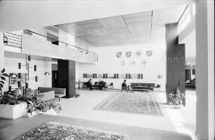 Euro-Hotel in St. Blasien, innen in der Empfangshalle