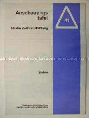 Anschauungstafel für den Wehrkundeunterricht in der DDR (Nr. 41)