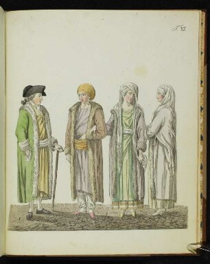 "11. Tafel" Franzisierter Grieche, Grieche und Griechinnen