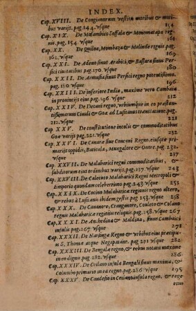 Historia Indiae Orientalis ...