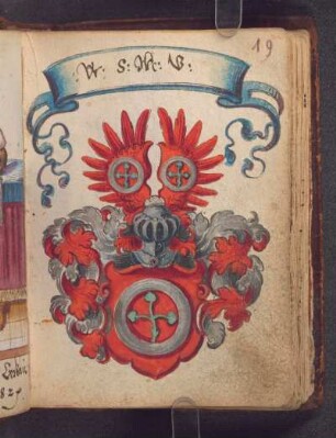 Gouache: Wappen
