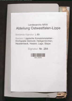 Persönliche und dienstliche Angelegenheiten des Schulmeisters und des Küsters (auch des Kantors)