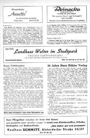 30 Jahre Hans Köhler Verlag