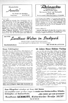 30 Jahre Hans Köhler Verlag
