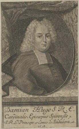 Bildnis von Damian Hugo von Schönborn