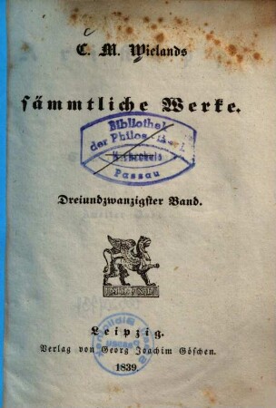 Aristipp, 2. Band