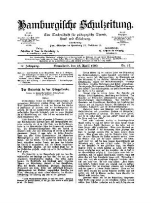 Der Unterricht in der Bürgerkunde : (Schluß)