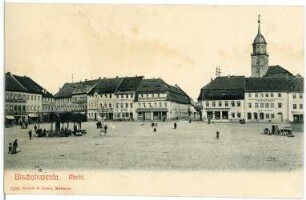 Bischofswerda. Markt
