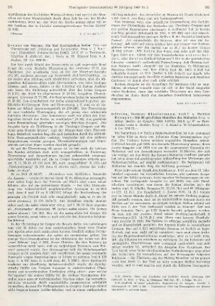 351-352 [Rezension] Gregorius Nazianzenus, Gregoriu tu Theologu logoi theologikoi