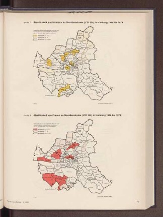 Sterblichkeit von Frauen an Mastdarmkrebs in Hamburg 1976 bis 1978