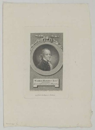 Bildnis des Warren Hastings