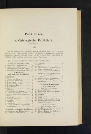 e. Chirurgische Poliklinik.