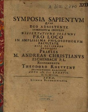 Symposia sapientium