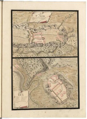 Plan du Fort de St: Anne