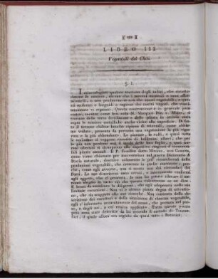 Libro III. Vegetabili del Chili.