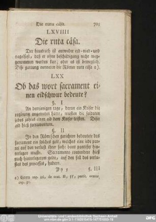 LXX Ob das wort sacrament einen eidschwur bedeute?