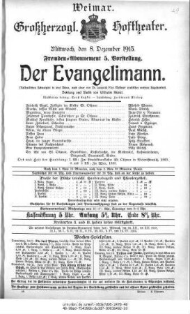 Der Evangelimann