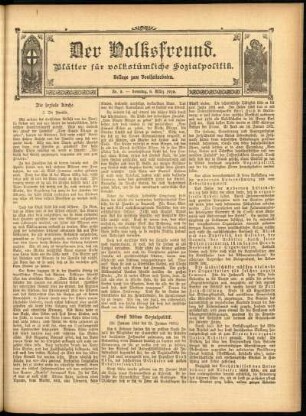 Ausgabe vom Sonntag, den 06. März 1910.