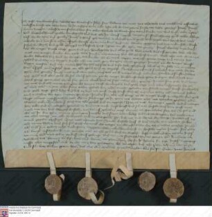 Windhausen: Schuldbrief Gerlachs v. Windhausen auf Güter zu Windhausen, Rüdingsheim und Ober-Breidenbach