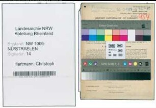 Entnazifizierung Christoph Hartmann , geb. 24.07.1913 (Kaufm.Angestellter)