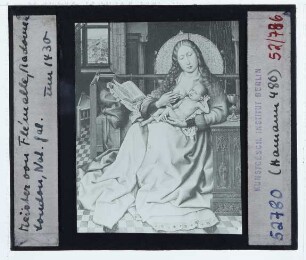 Campin (Nachfolger), Madonna vor einem Ofenschirm