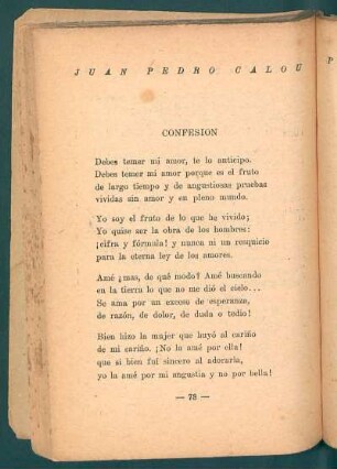 Confesión