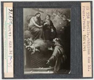 Bartolomé Estéban Murillo:Jubiläum des Hl. Franziskus. Madrid, Prado (Stoedtner-Nr. 21558)