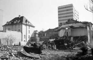 Freiburg: Abbruch des zweiten Hauses Bismarckallee