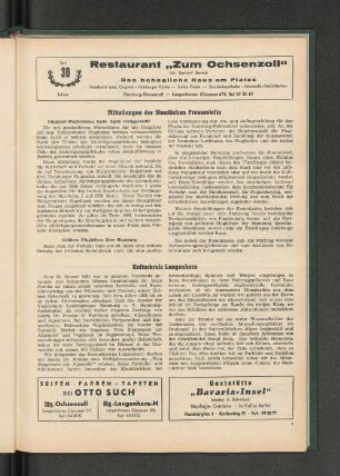 Mitteilungen der Staatlichen Pressestelle
