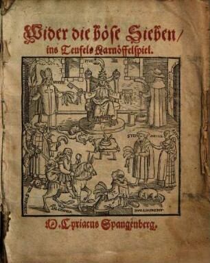 Wider die böse Sieben, ins Teufels Karnöffelspiel