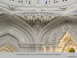 Castello di Sammezzano, Villa di Sammezzano, Ballsaal, Sala da Ballo, Weißer Saal, Sala Bianca, Reggello