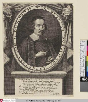 Ioh Georgius Dorschaeus [Johann Georg Dorsche]