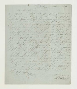 Brief von Theodor O. Weigel an Joseph Heller