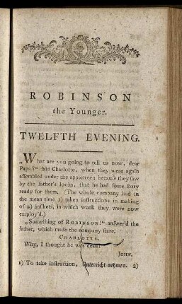 Twelfth Evening.