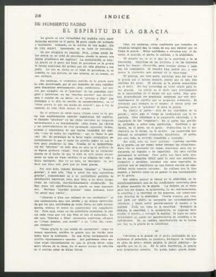 El espíritu de la gracia