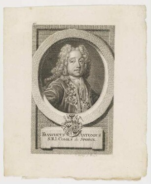 Bildnis des Franciscus Antonius de Sporck
