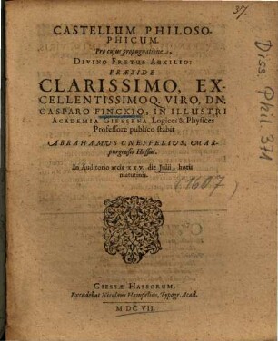 Castellum Philosophicum