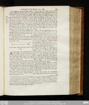 Chapitre VIII. Si l'on doit rendre quelque culte à la croix.