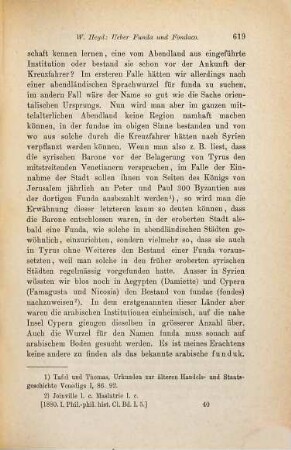 Ueber Funda und Fondaco : Zu Diez' etymol. Wörterbuch der roman. Sprachen. 4. Aufl. 1878. S. 143.451