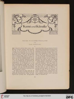 Reise in Süddeutschland, [1] : Nürnberg